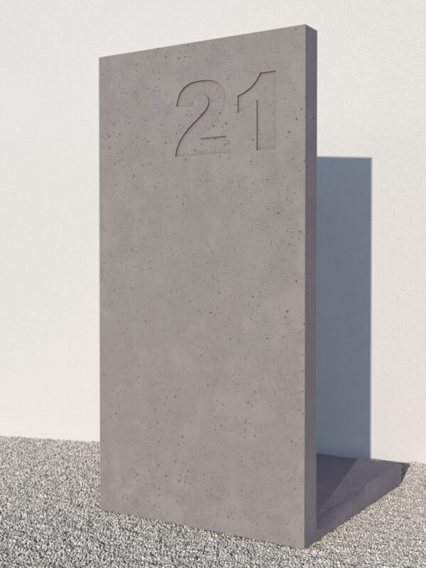 Mur ogrodzeniowy typu - L